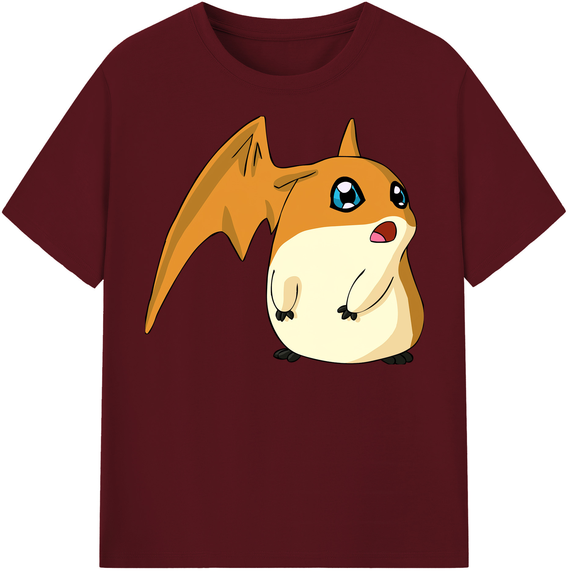 （画像用） Digimon デジタルモンスター/デジモン 綿100％半袖Tシャツ（フロントプリント）
